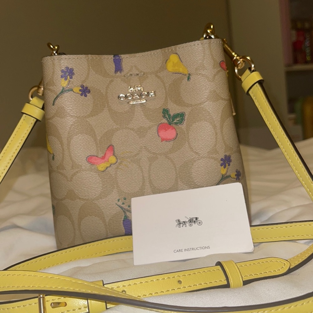 Coach mini veggi print